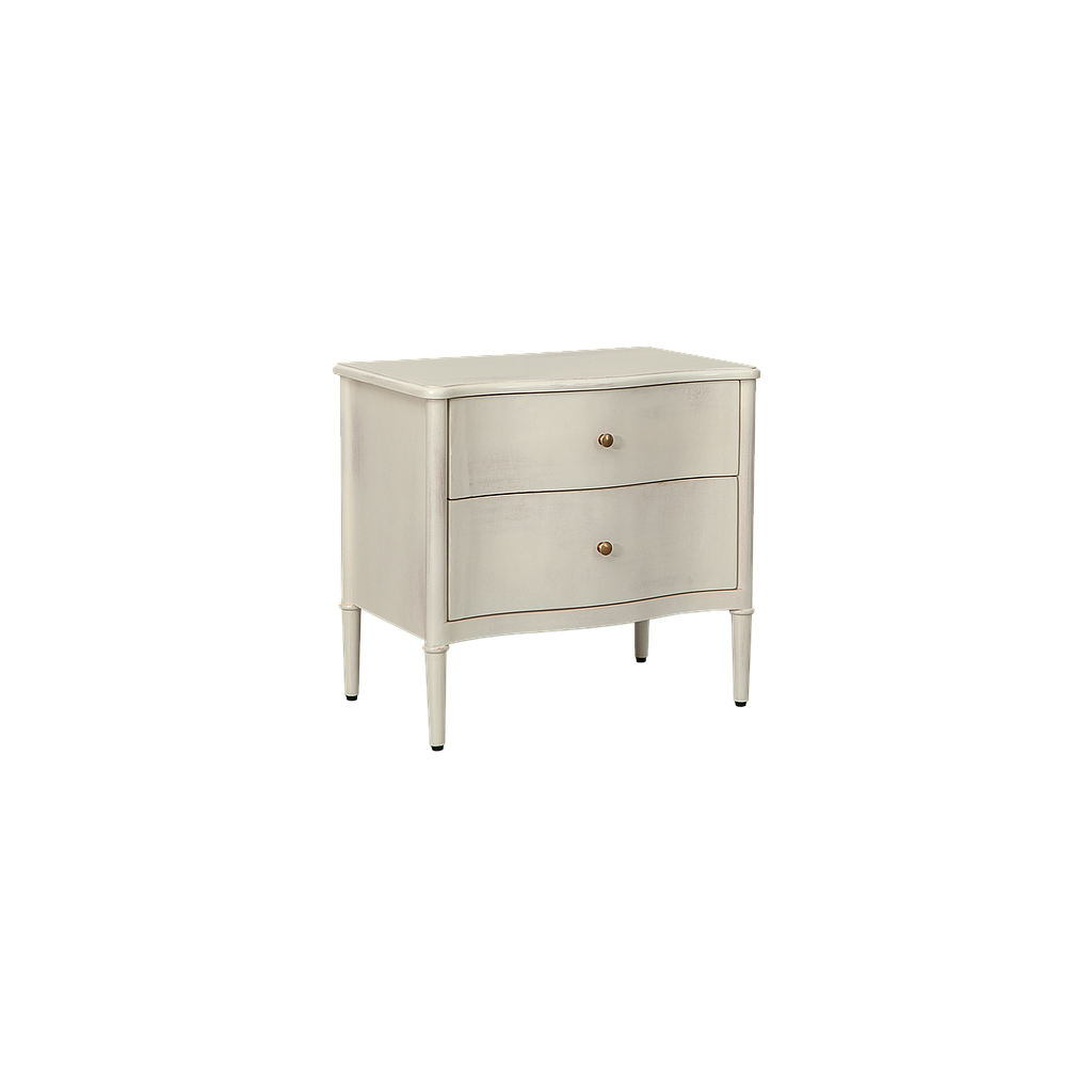 TESSA - Bedside table H60 - Shabby white