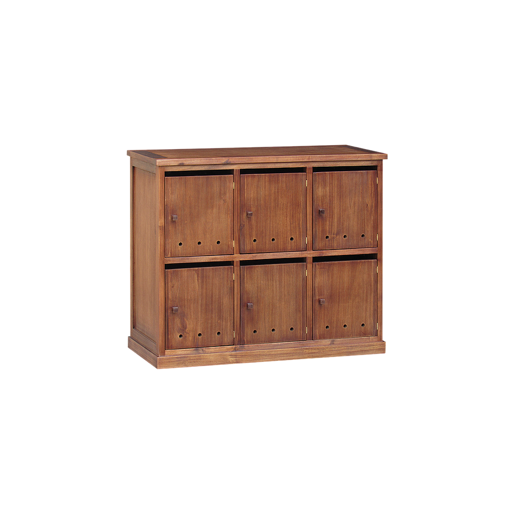 NAMUR - Shoe cabinet L97 x H85 - Washed antic