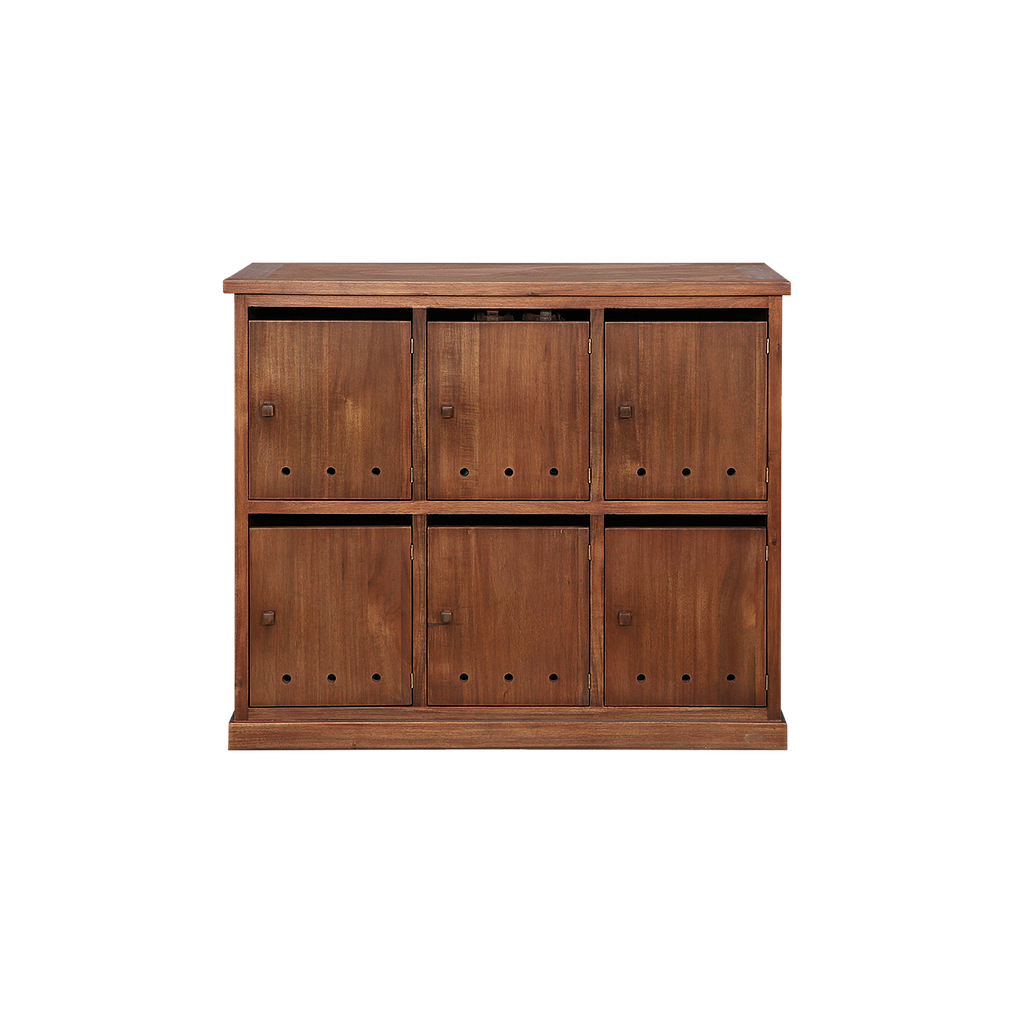 NAMUR - Shoe cabinet L97 x H85 - Washed antic