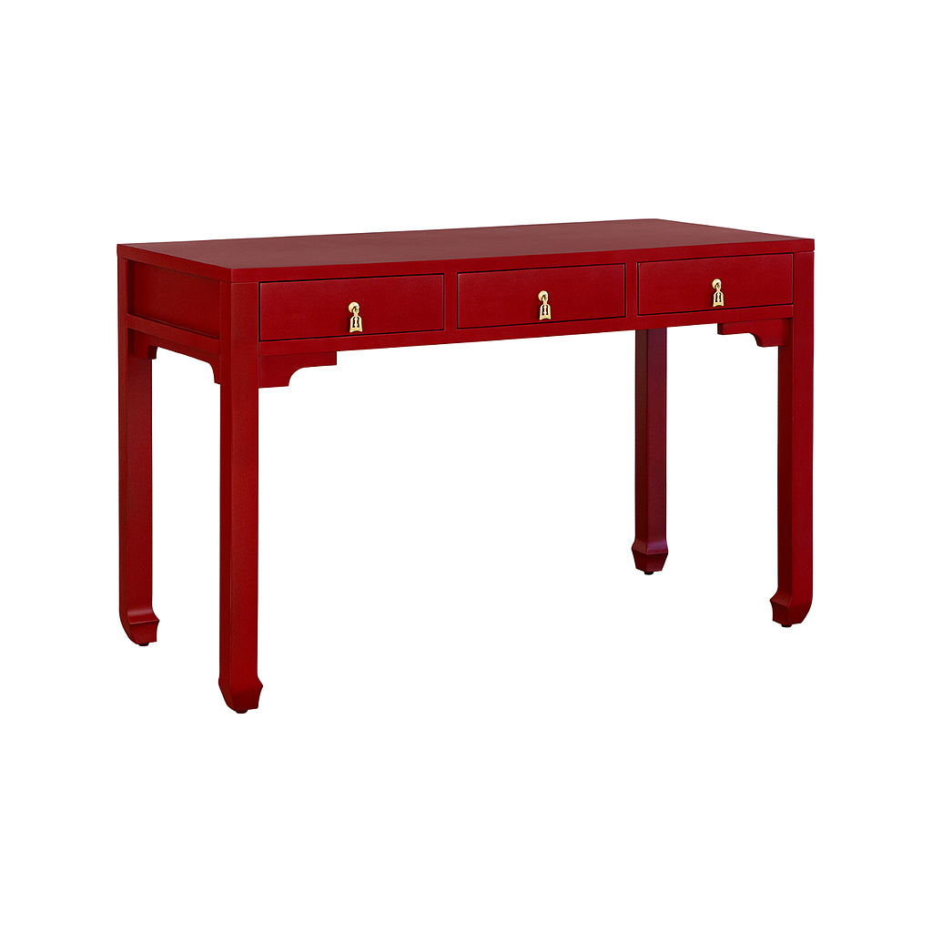 XIAN - Desk L120 x W55 - Chinese red
