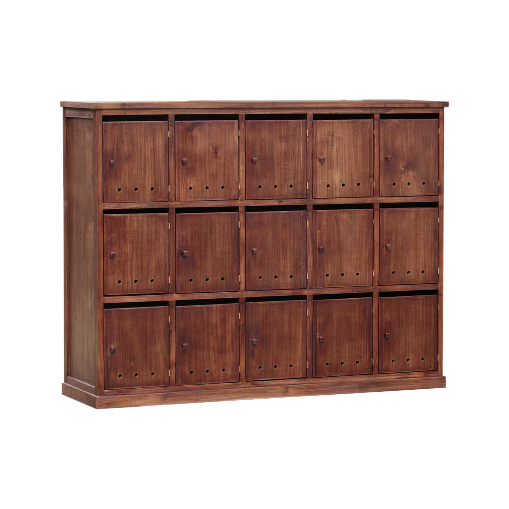 NAMUR - Shoe cabinet L158xH123 - Washed antic