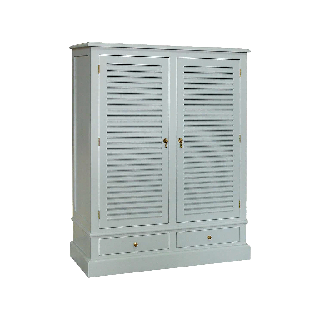 SHUTTER - Shoe cabinet L110 x H140 - Light grey
