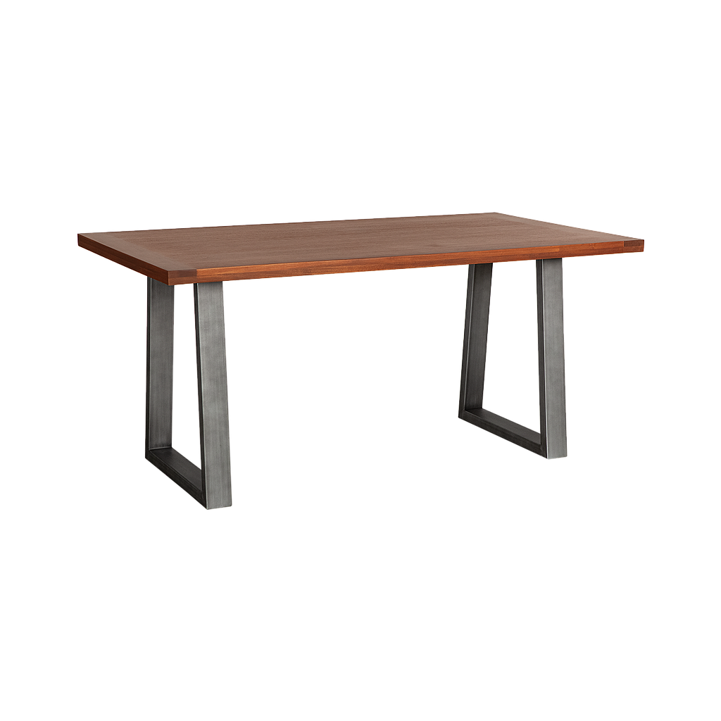 JADE - Dining table L160 x W90 - Vintage anthracitee and Washed antic