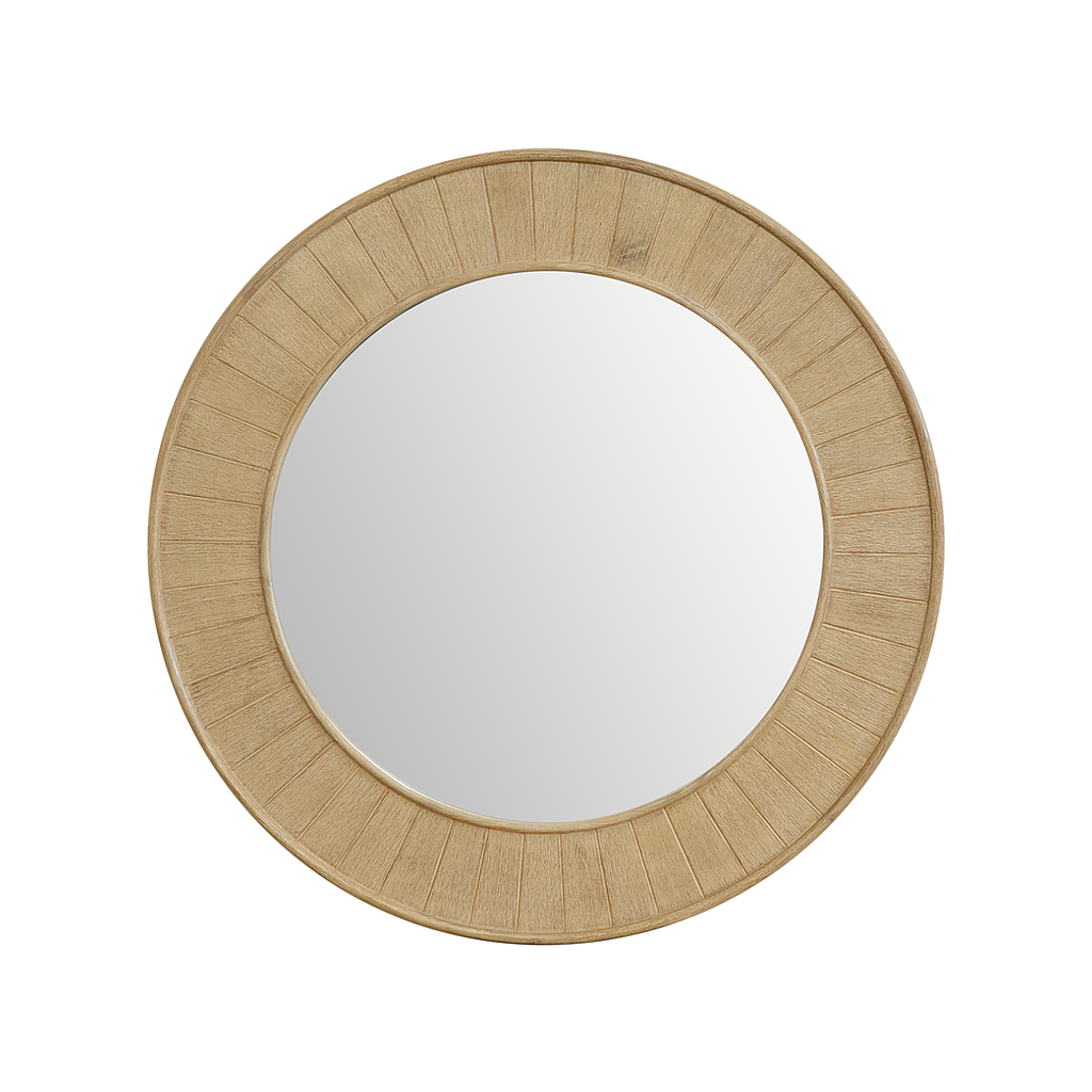 MIA - Round mirror DIAM.80 - Toffee