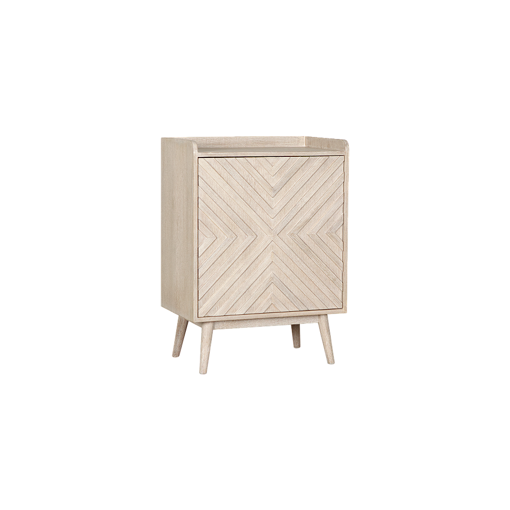 PORTO - Sideboard L60 x H84- Whitened acacia
