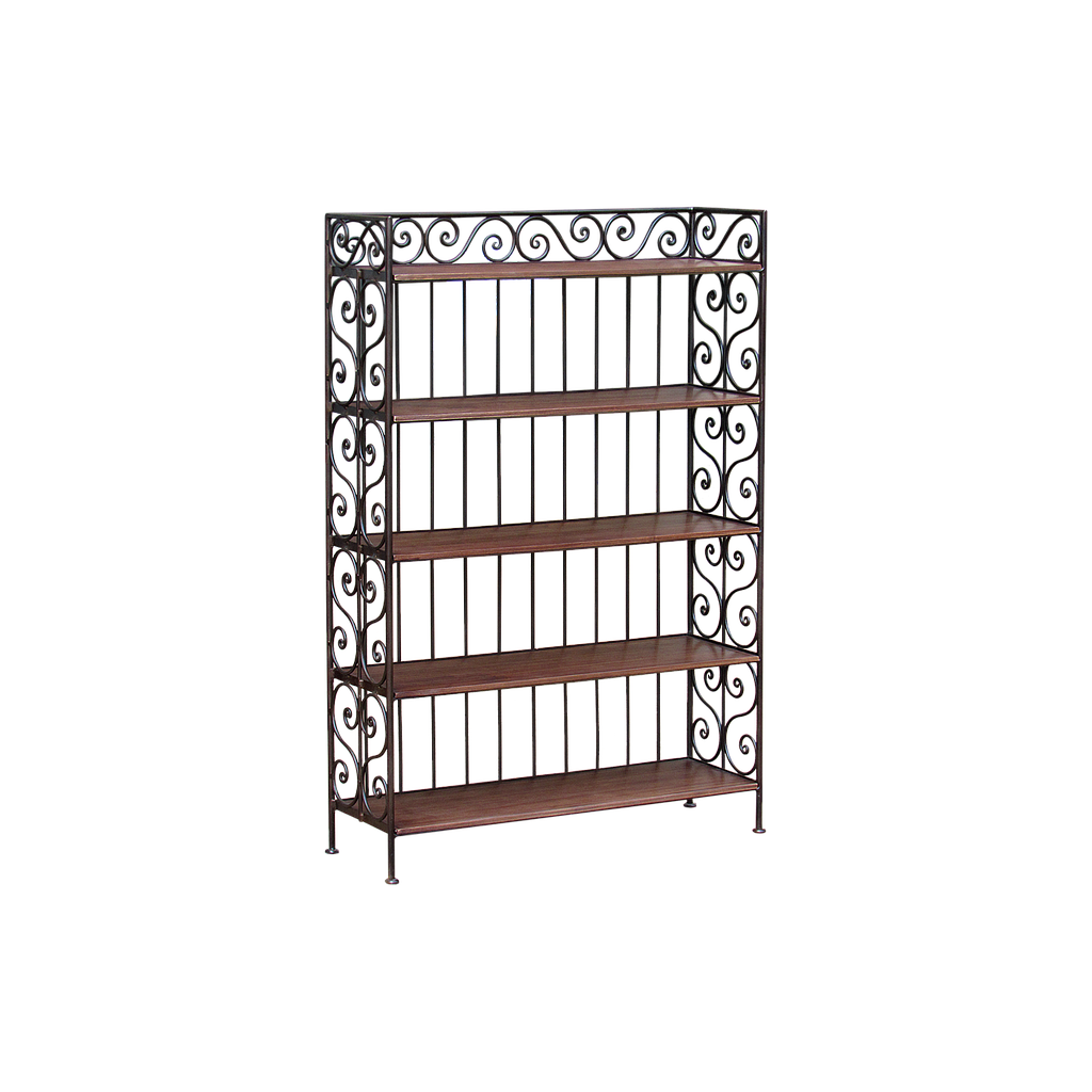 CHARLES - Shoe rack L75 x H110 - Burnish and Washed antic