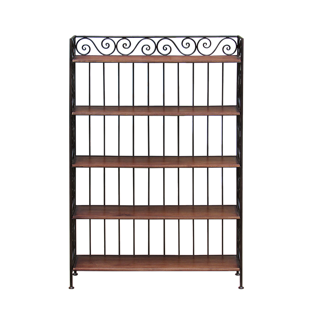 CHARLES - Shoe rack L75 x H110 - Burnish and Washed antic