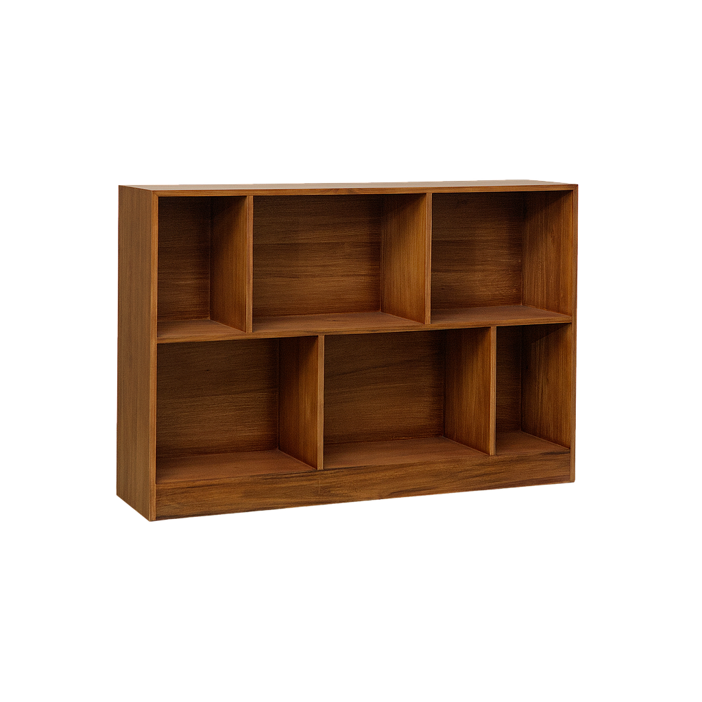 CUBIK - Bookcase L130 x H89 - Amber