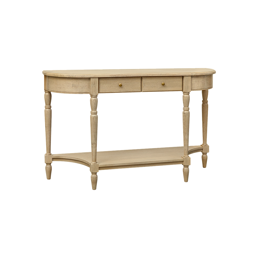 ROSERAIE - Console table L135 x W40 - Toffee