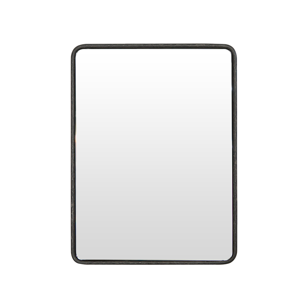 ASTHESIO- Metal mirror - 80 x 60 - Aged anthracite