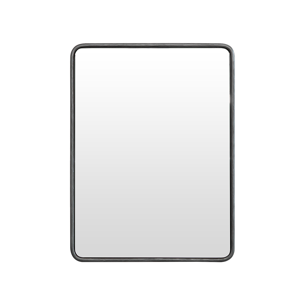 ASTHESIO- Metal mirror - 80 x 60 - Aged silver