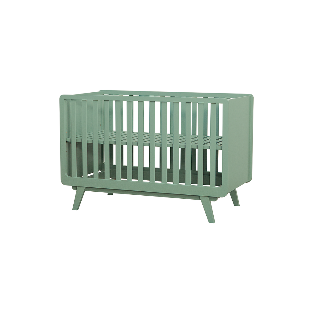 LAURA - Adjustable Baby cot 120x60 - Mint