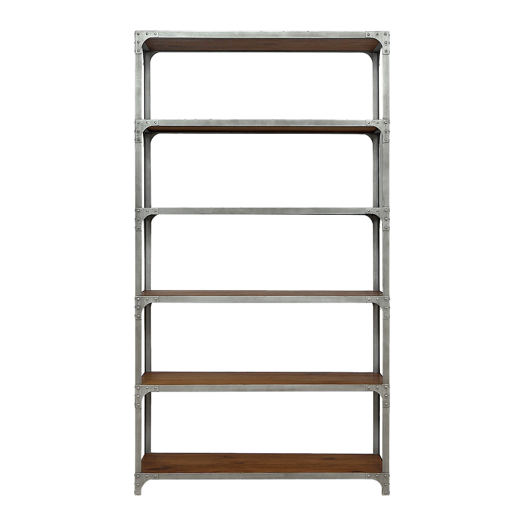 MANHATTAN - Shelf L110 x H204 - Vintage silver and Washed antic