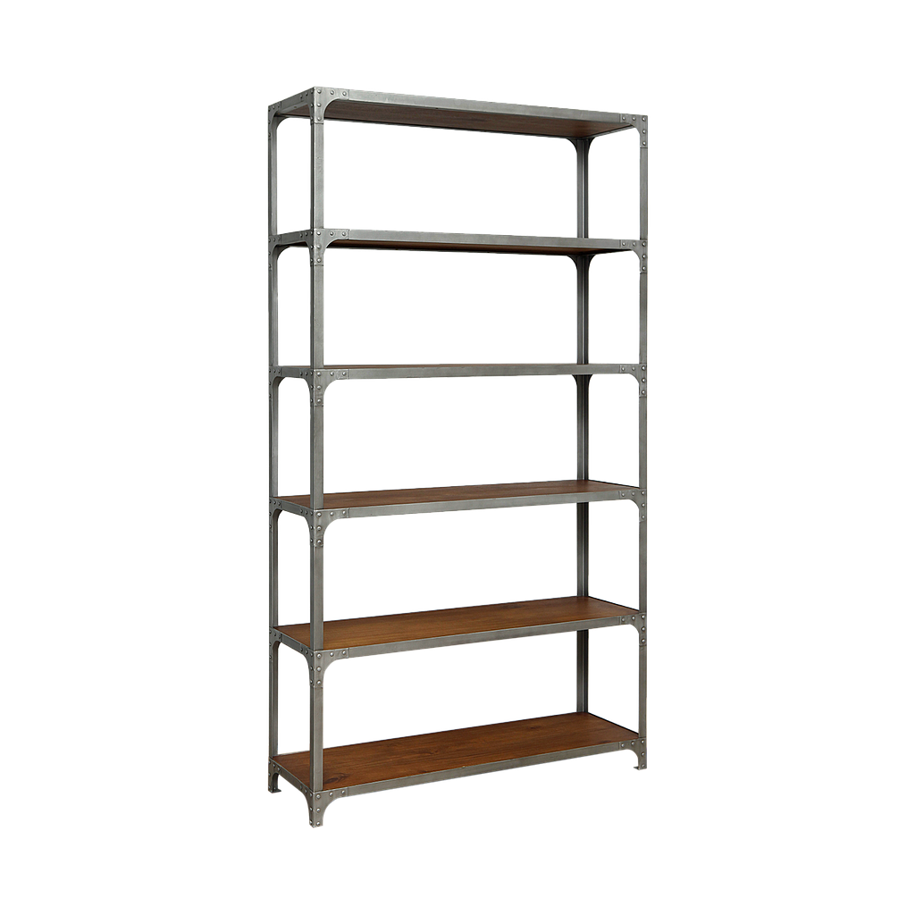 MANHATTAN - Shelf L110 x H204 - Vintage silver and Washed antic