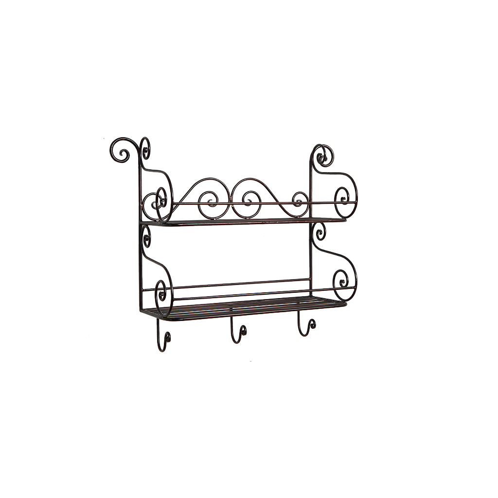 AGRA - Wall shelf L65 - Burnish