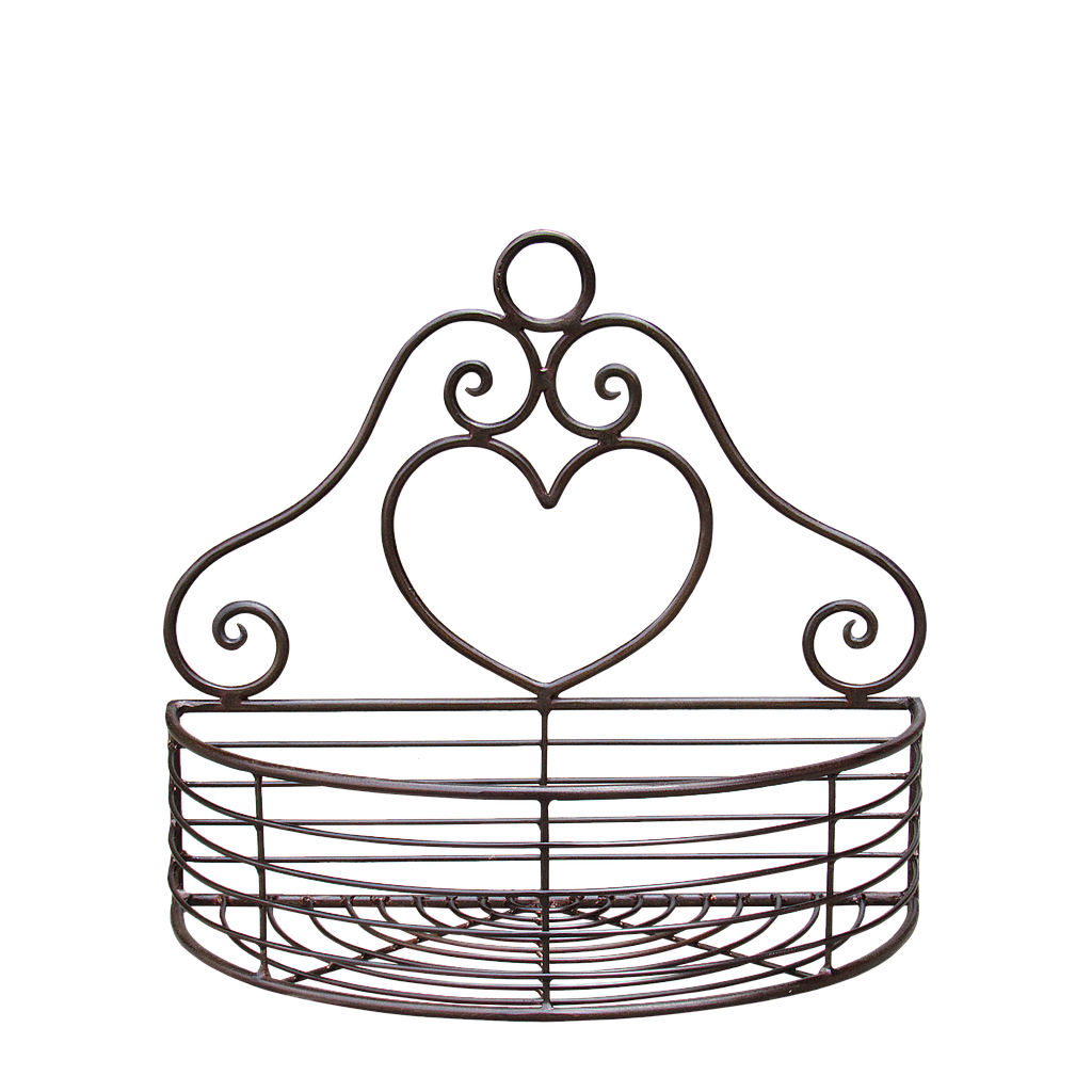 DIXIE - Wall shelf L30 - Burnish