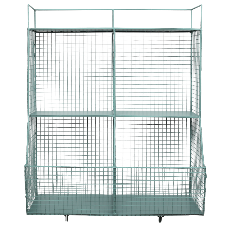 MESH - Wall Shelf L50 x H60 - Mint