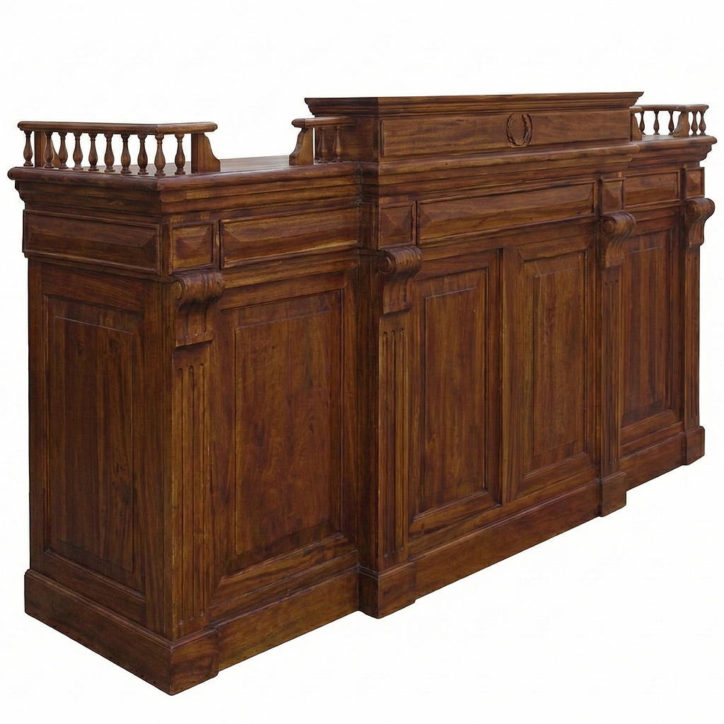 FOUCAULT - Counter L225 x H116 - Washed antic