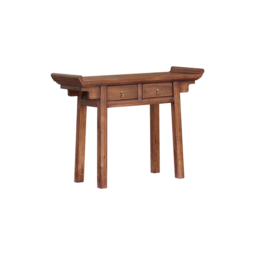 NANKIN - Console table L120 - Washed antic