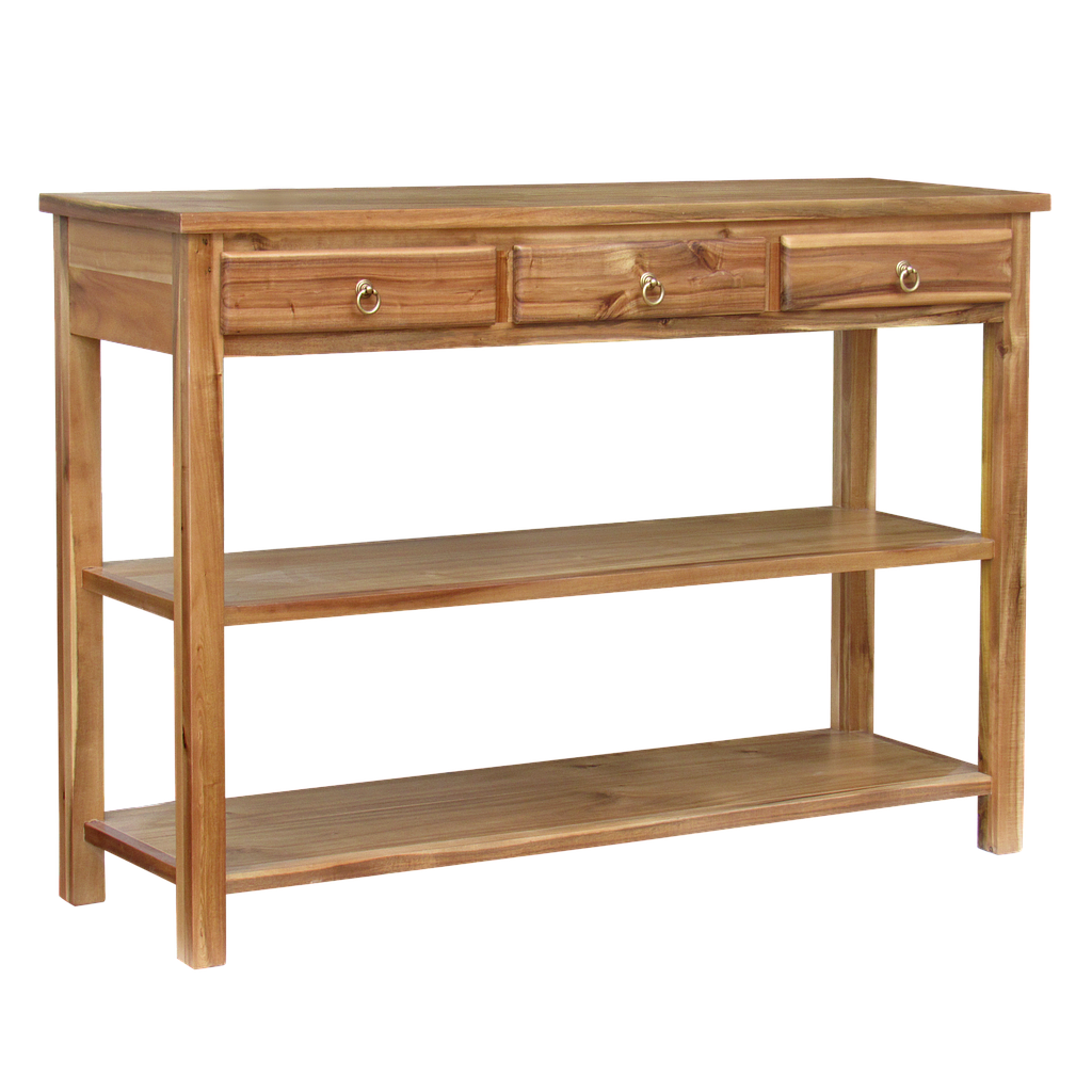 ALEX - Console table L132 - Natural acacia