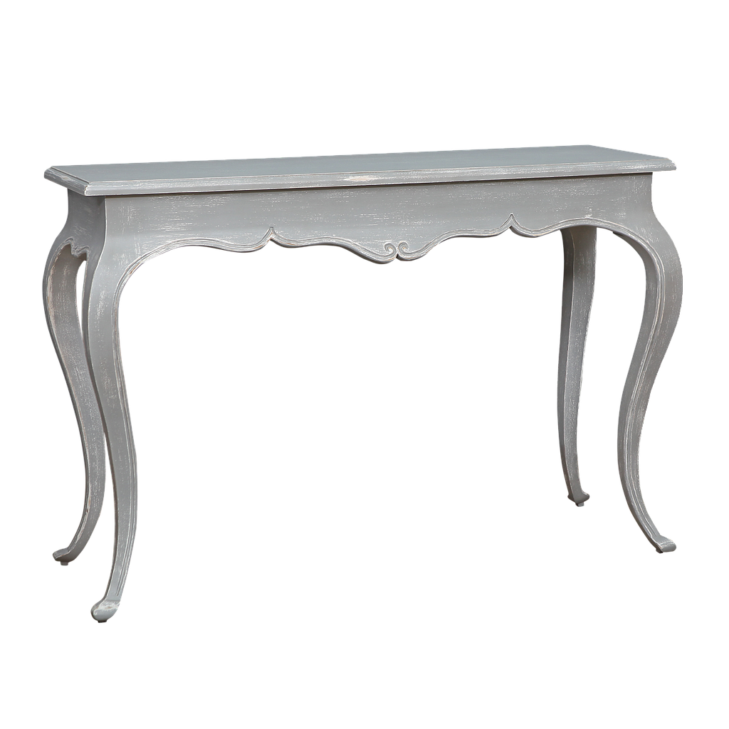 ELODIE - Console table L126 - Provence light grey