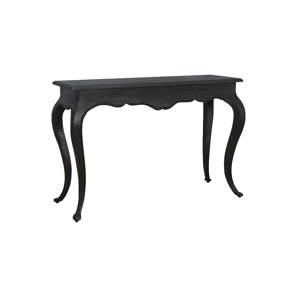ELODIE - Console table L126 - Brocante black
