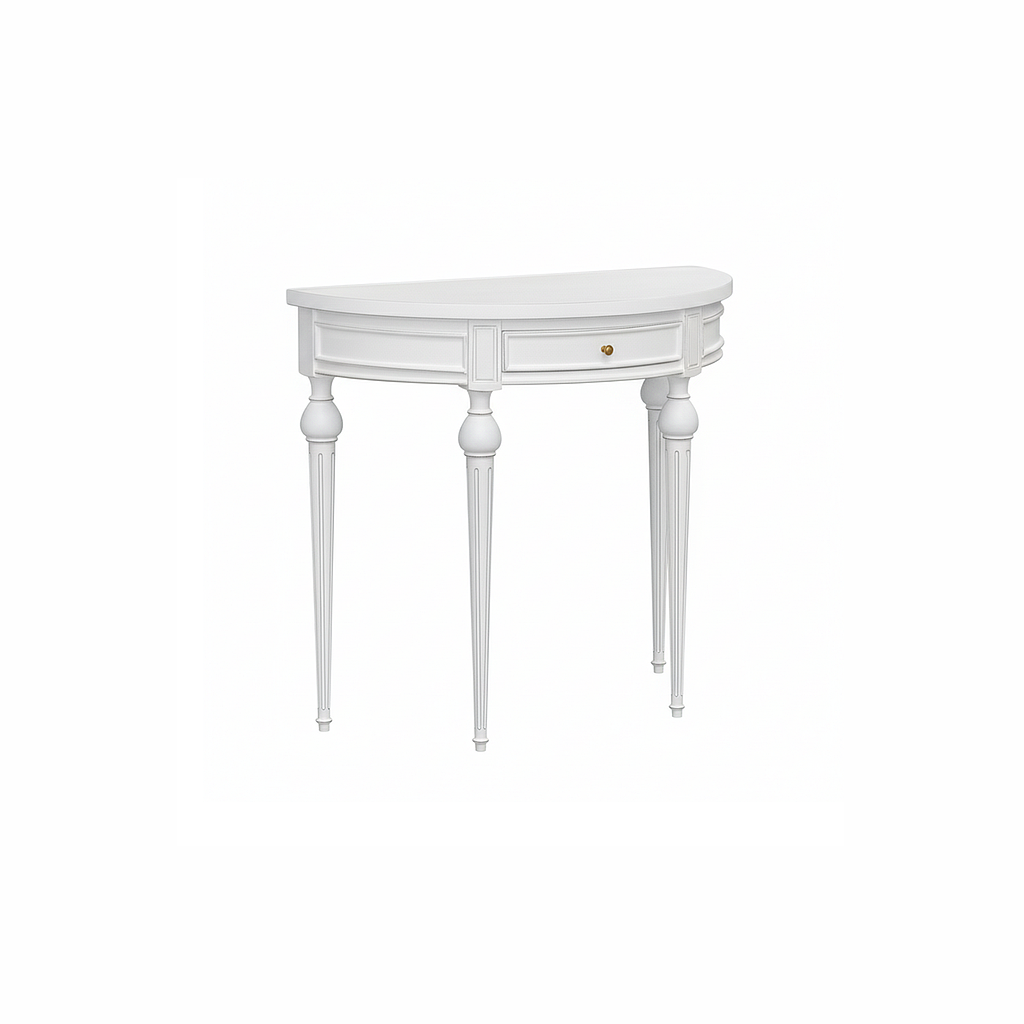 NEEDLE - Console table L85 - Brocante white