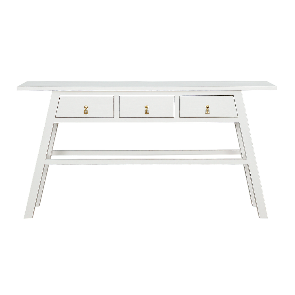 XIAN - Console table L150 - Brocante white