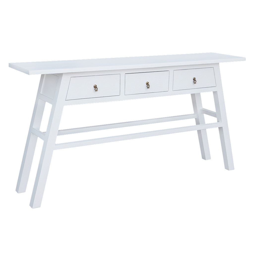 XIAN - Console table L150 - Brocante white