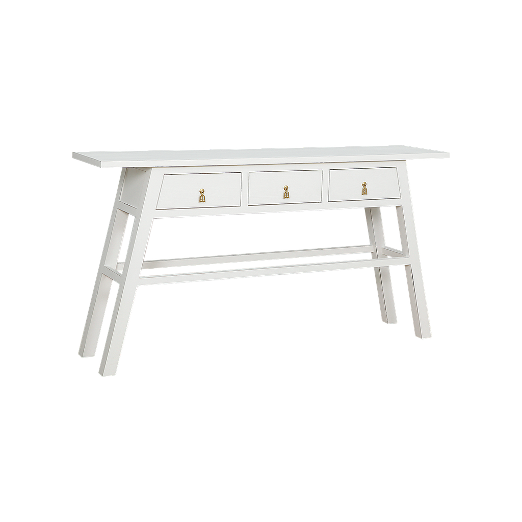 XIAN - Console table L150 - Brocante white