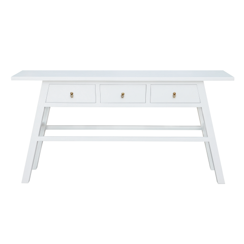 XIAN - Console table L150 - Brushed white