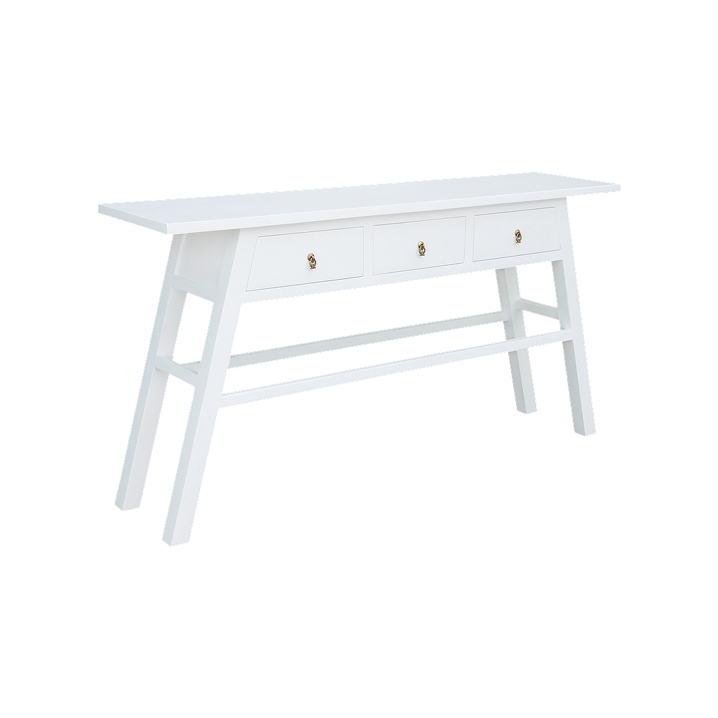 XIAN - Console table L150 - Brushed white