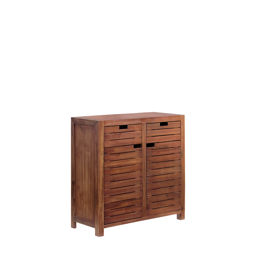 WENDY - Bathroom cabinet L83 x H83 - Washed antic