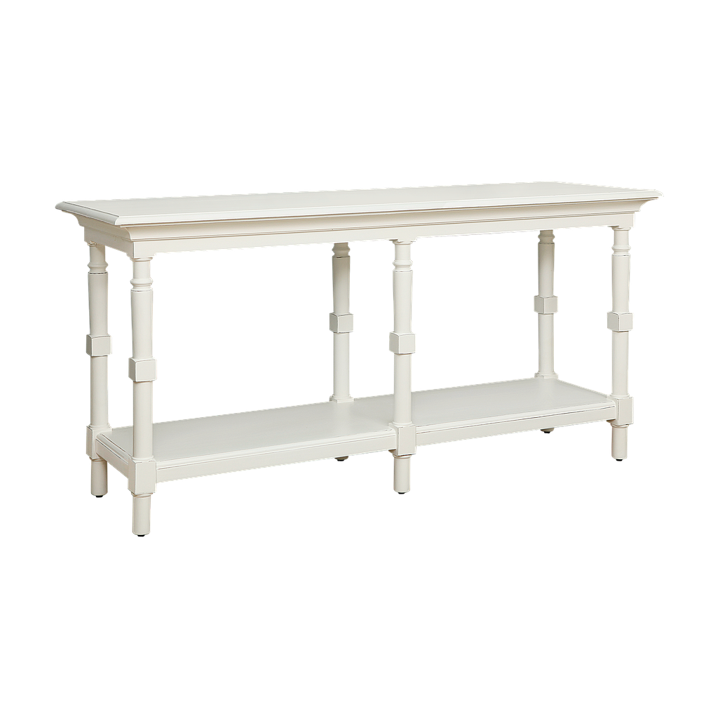 AIX - Console table L180 x H90 - Brocante white