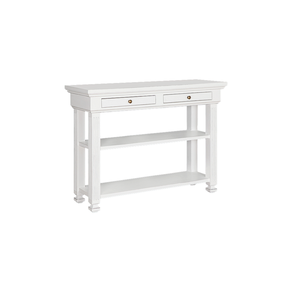 SOLOGNE - Kitchen unit L110 - Brocante white