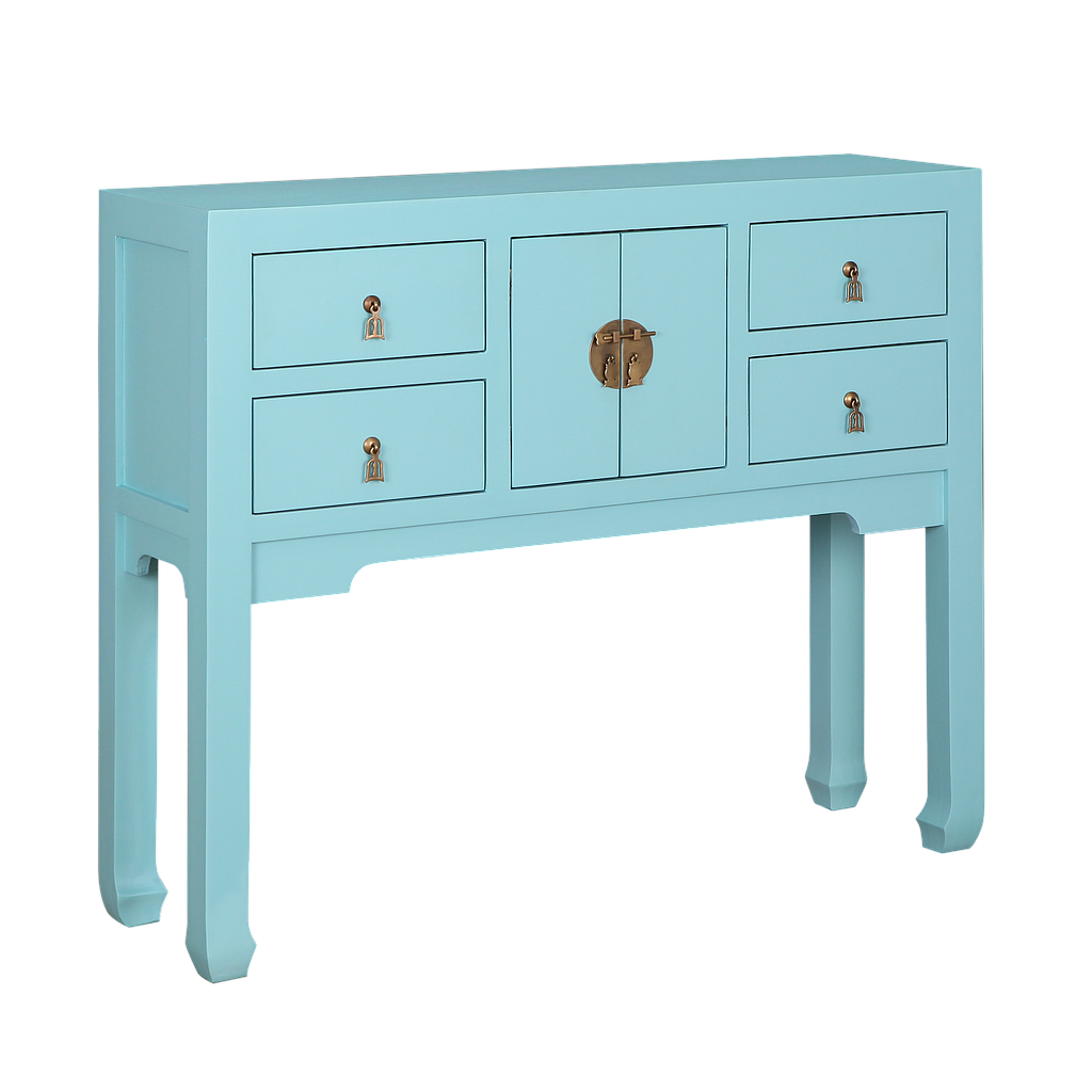 XIAN - Console table L100 - Water blue