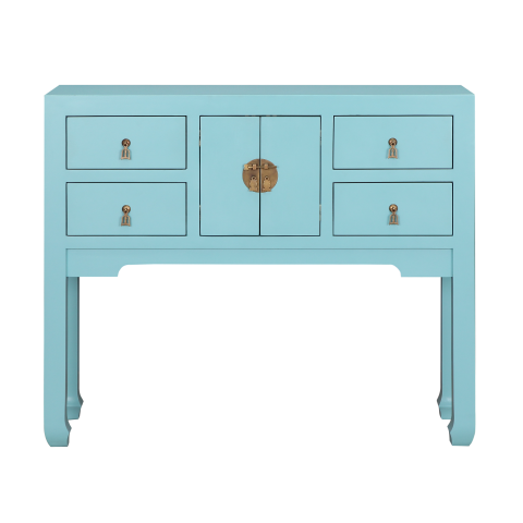 XIAN - Console table L100 - Water blue