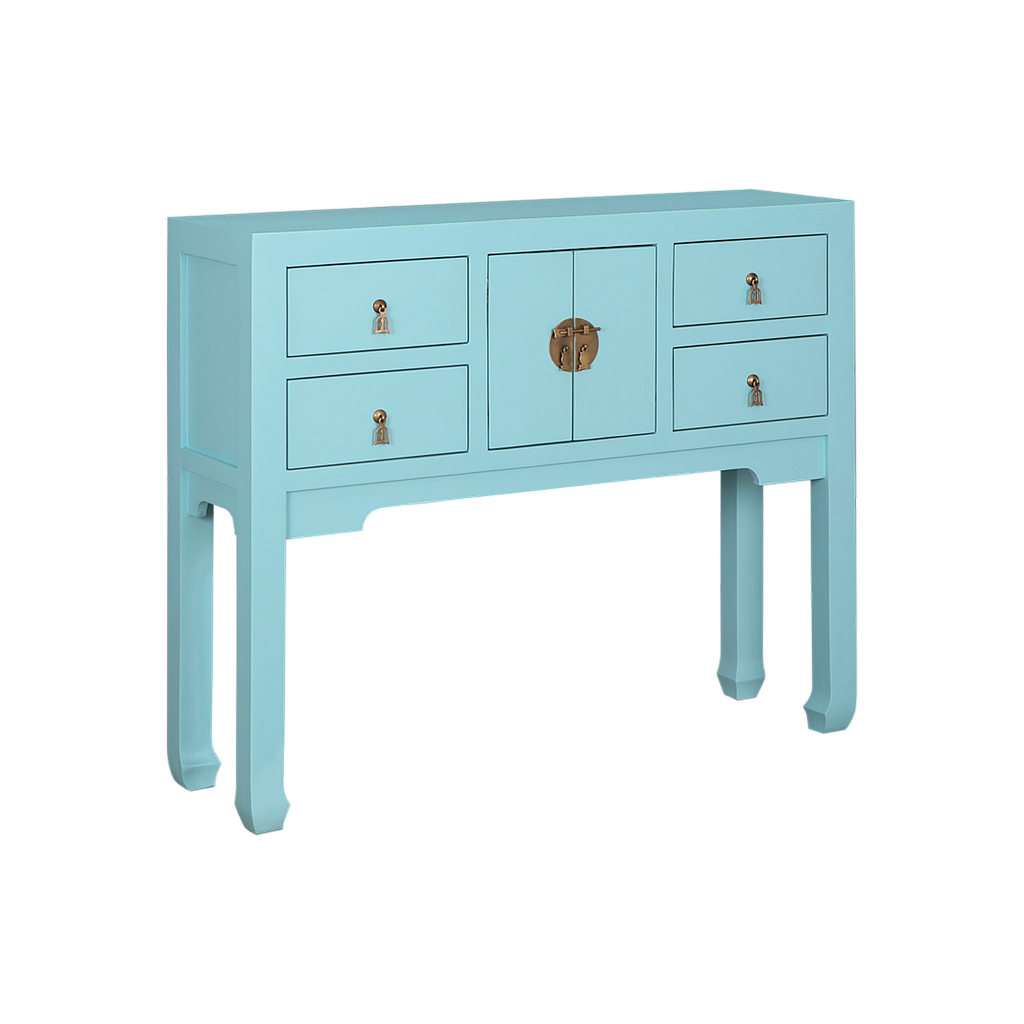 XIAN - Console table L100 - Water blue