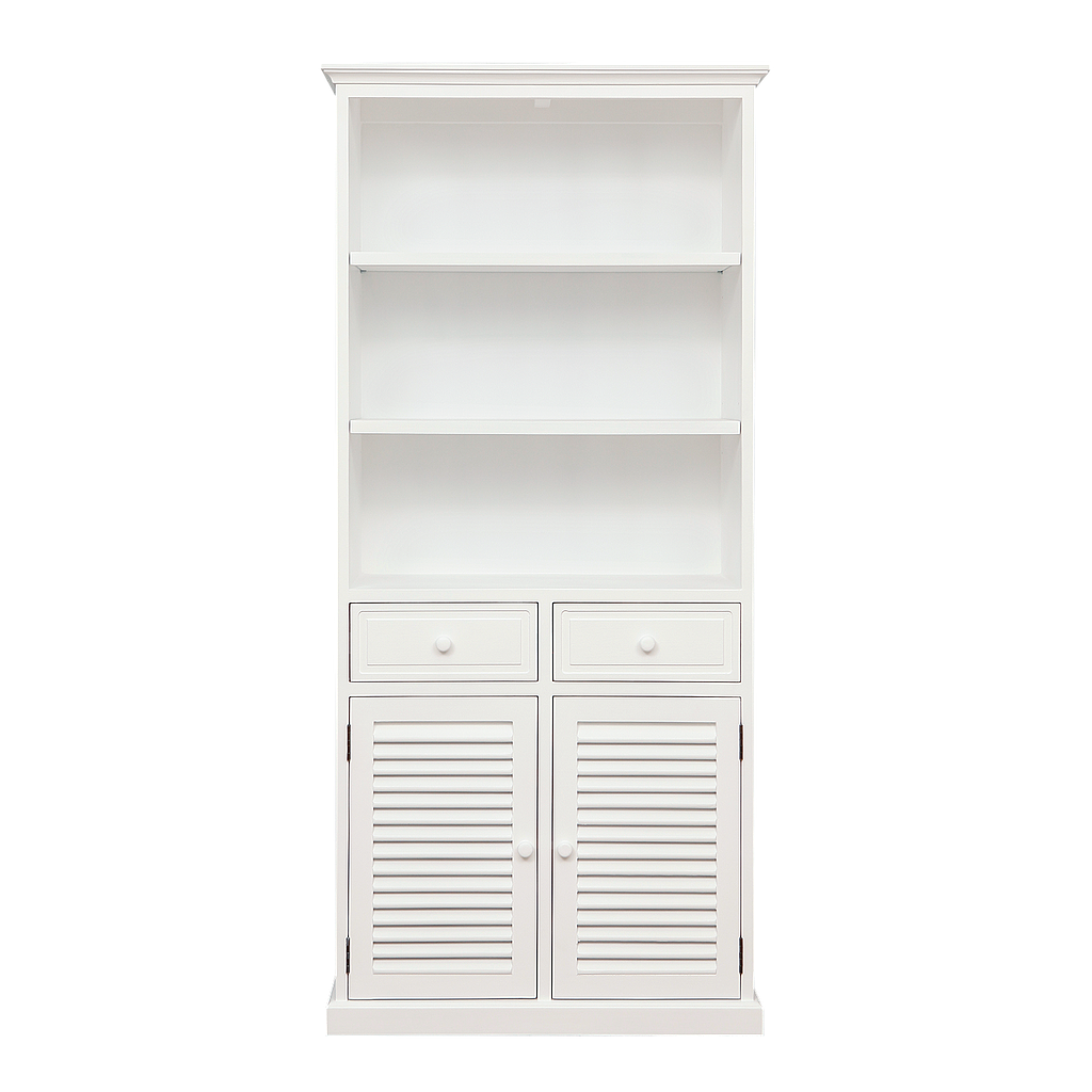 TRACY - Bathroom cabinet L83 x H180 - Brushed white