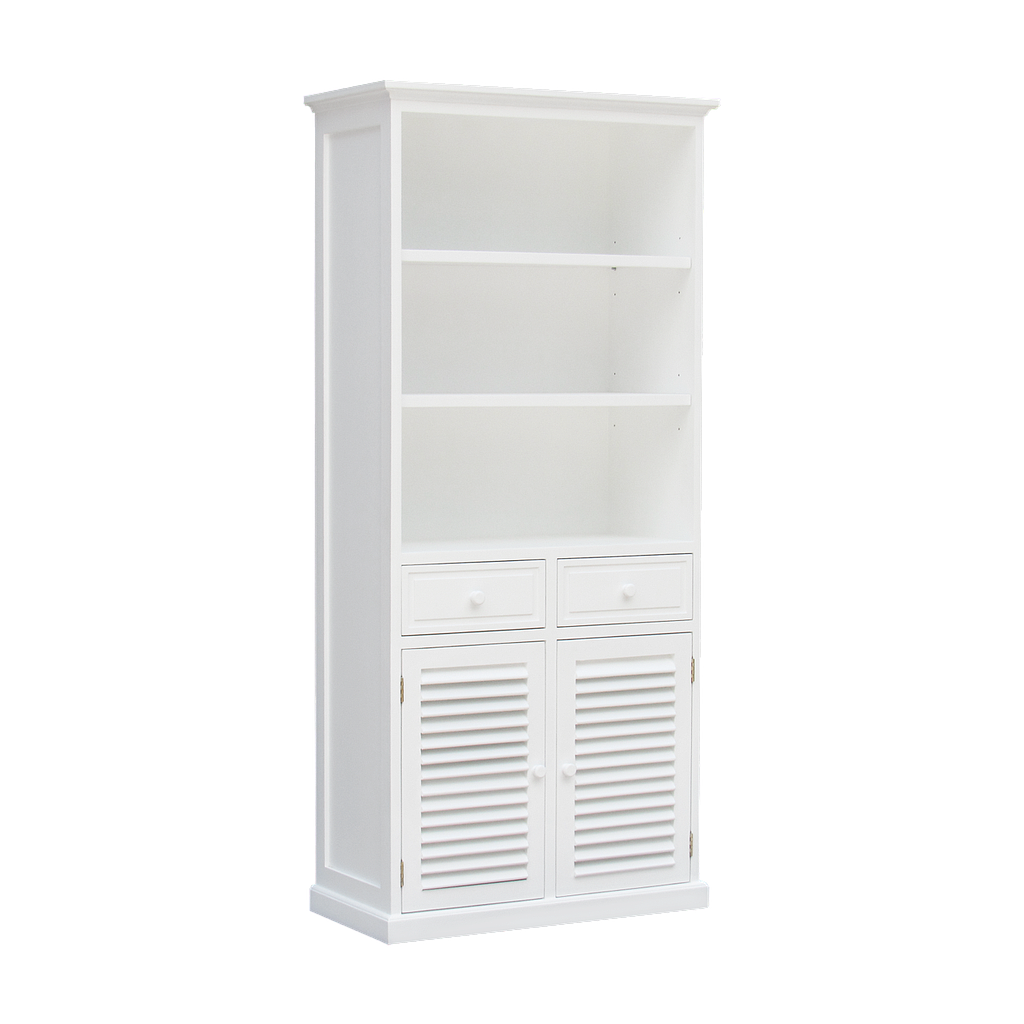 TRACY - Bathroom cabinet L83 x H180 - Brushed white