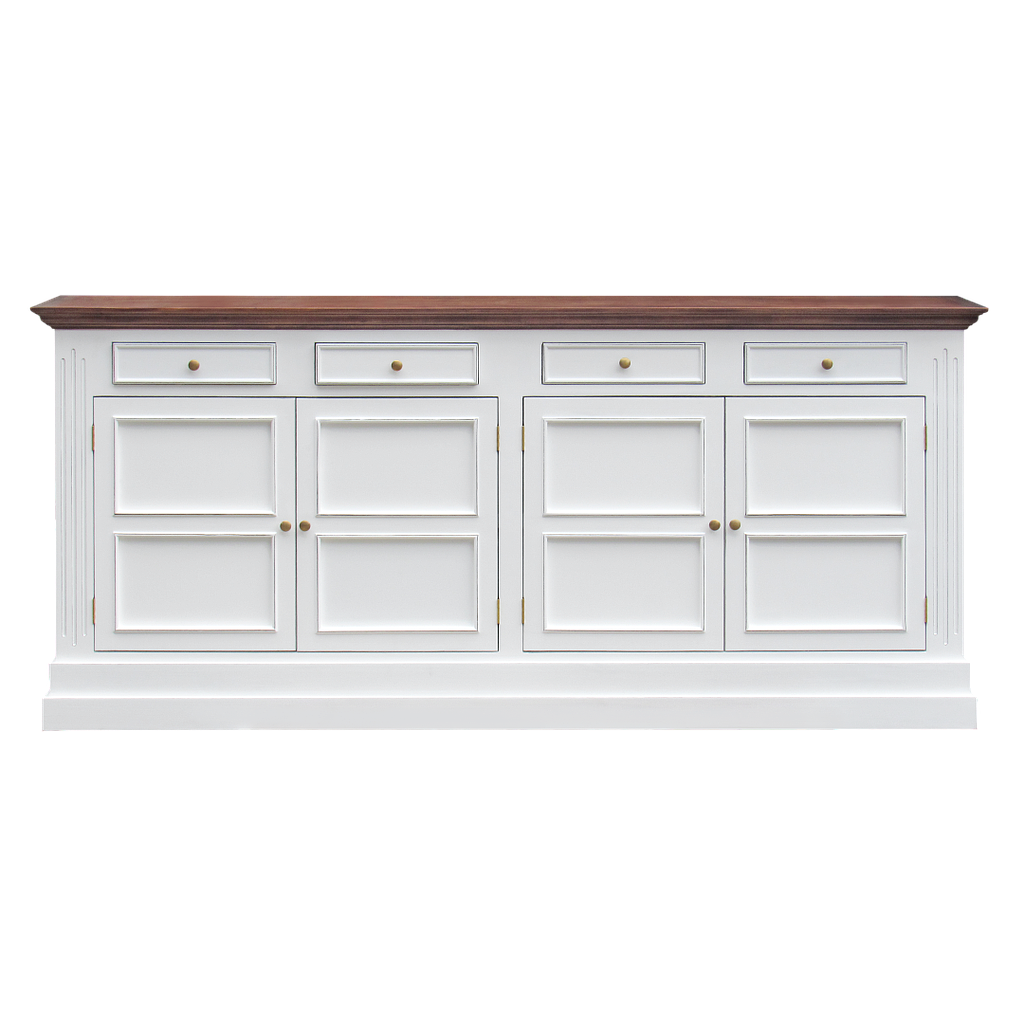 TOURTOUR - Sideboard L200 - Brocante white and Washed antic
