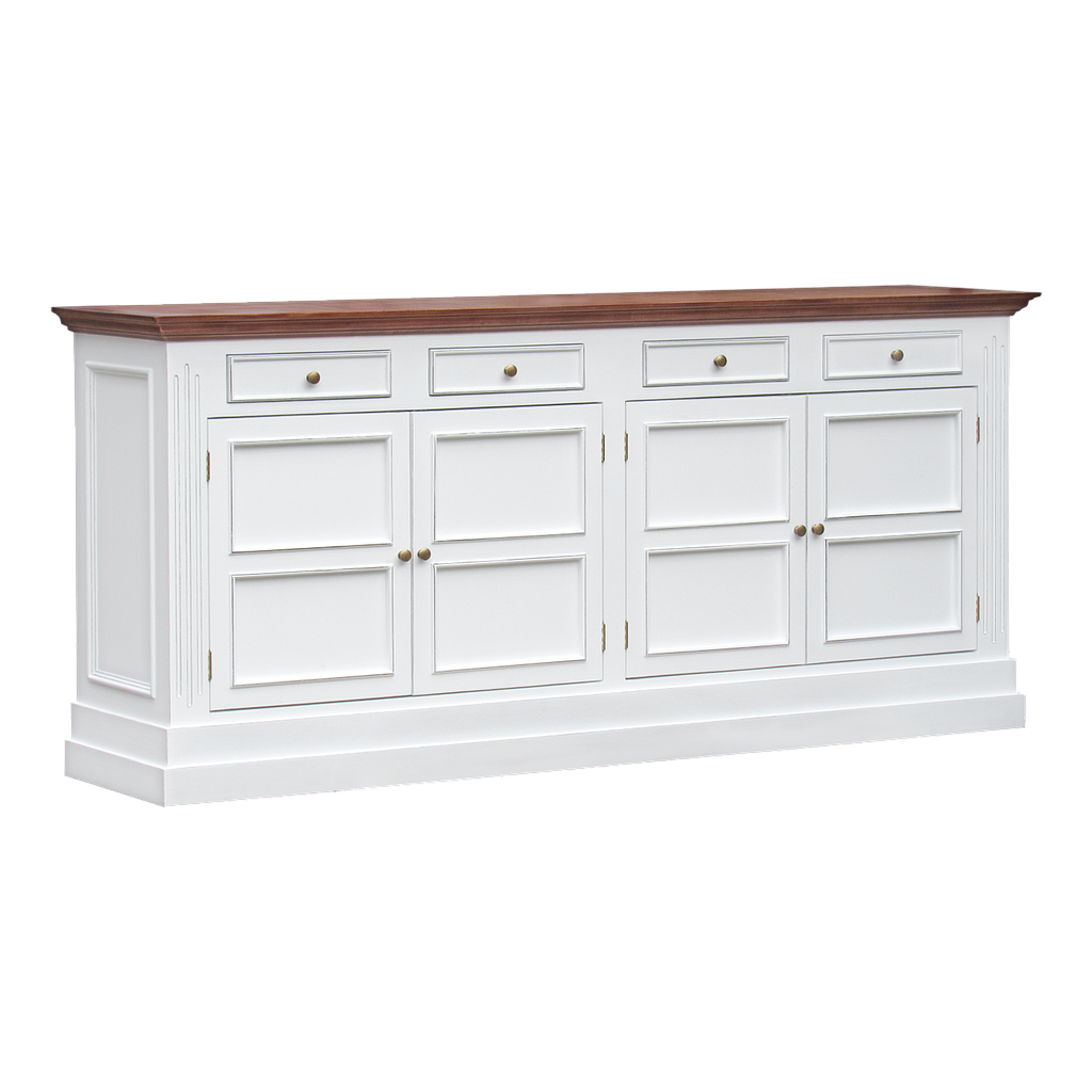 TOURTOUR - Sideboard L200 - Brocante white and Washed antic