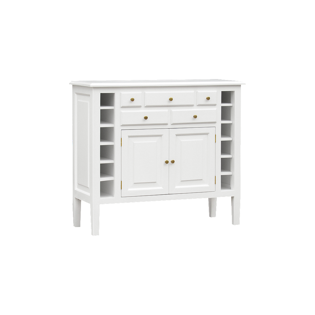 MARVIN - Sideboard L110 - Brushed white