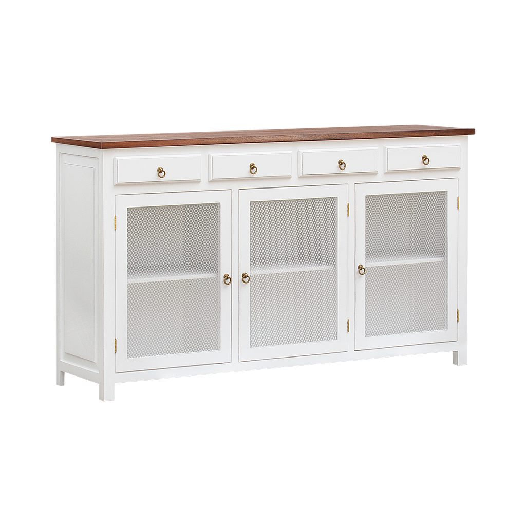 ALEX - Sideboard L173 - Brocante white and Washed antic