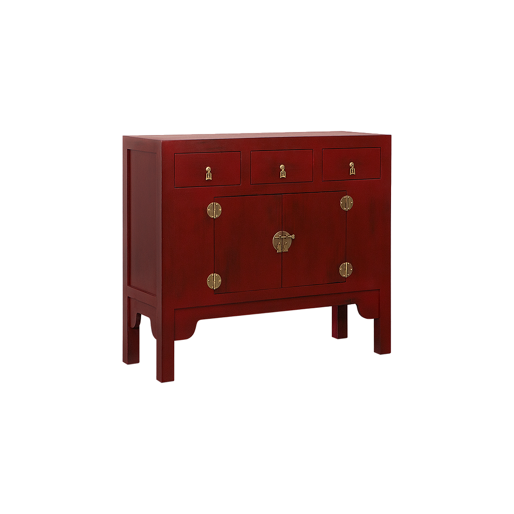 XIAN - Sideboard L100 - Patina chinese red