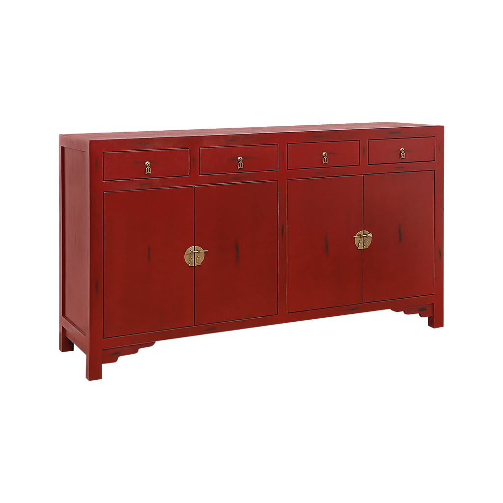 XIAN - Sideboard L158 - Patina chinese red