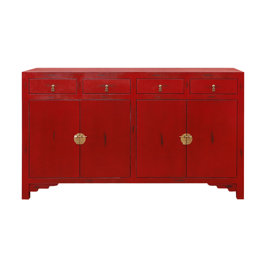 XIAN - Sideboard L158 - Patina chinese red