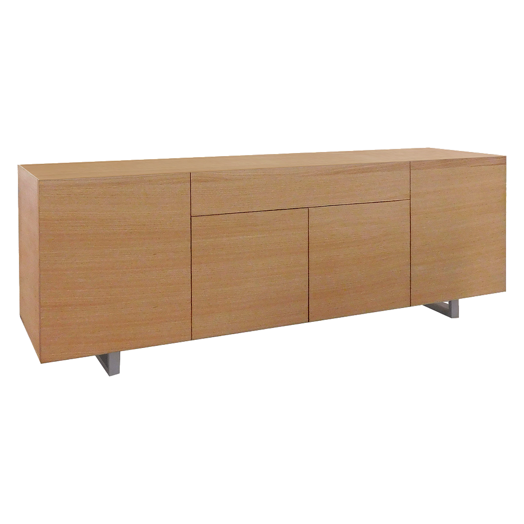 ELIAN - Sideboard L210 - Natural oak and Vintage anthracite