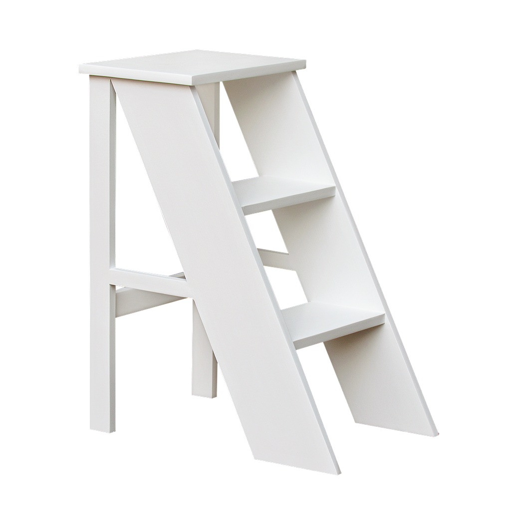 ELLA - Side table - L40 x H71 - Brushed white