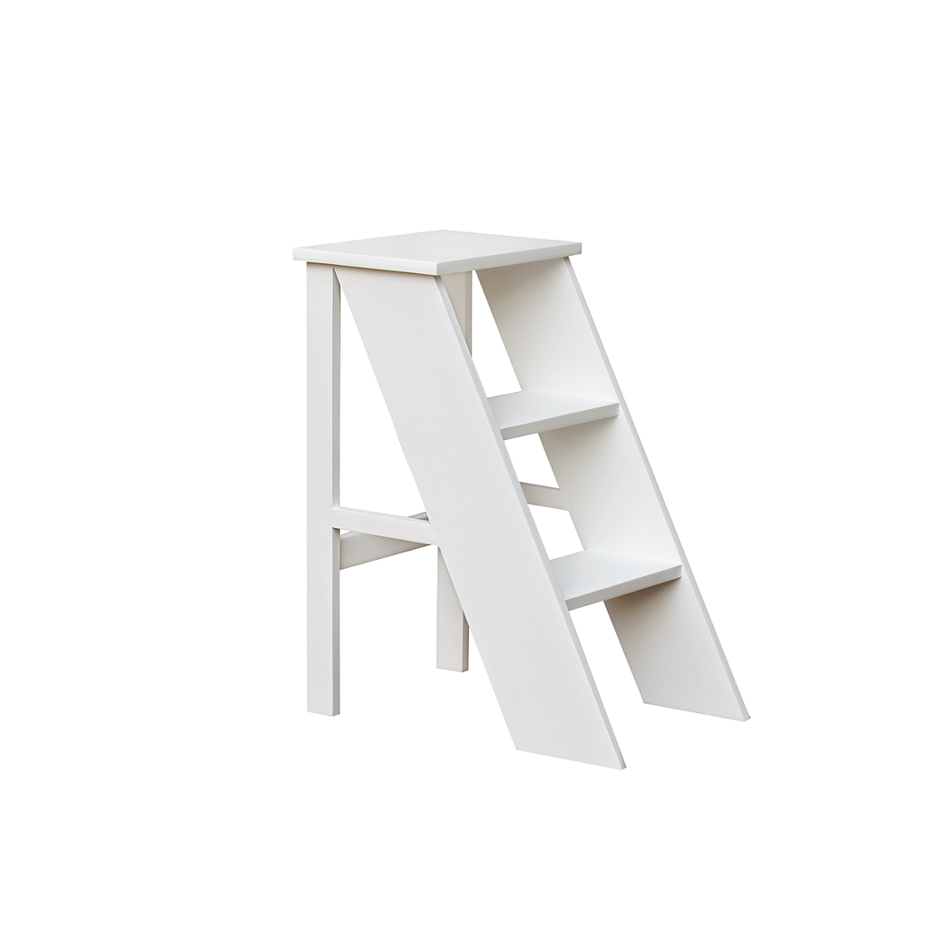 ELLA - Side table - L40 x H71 - Brushed white